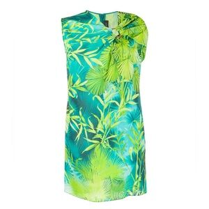 VERSAGE JUNGLE PRINT DRESS